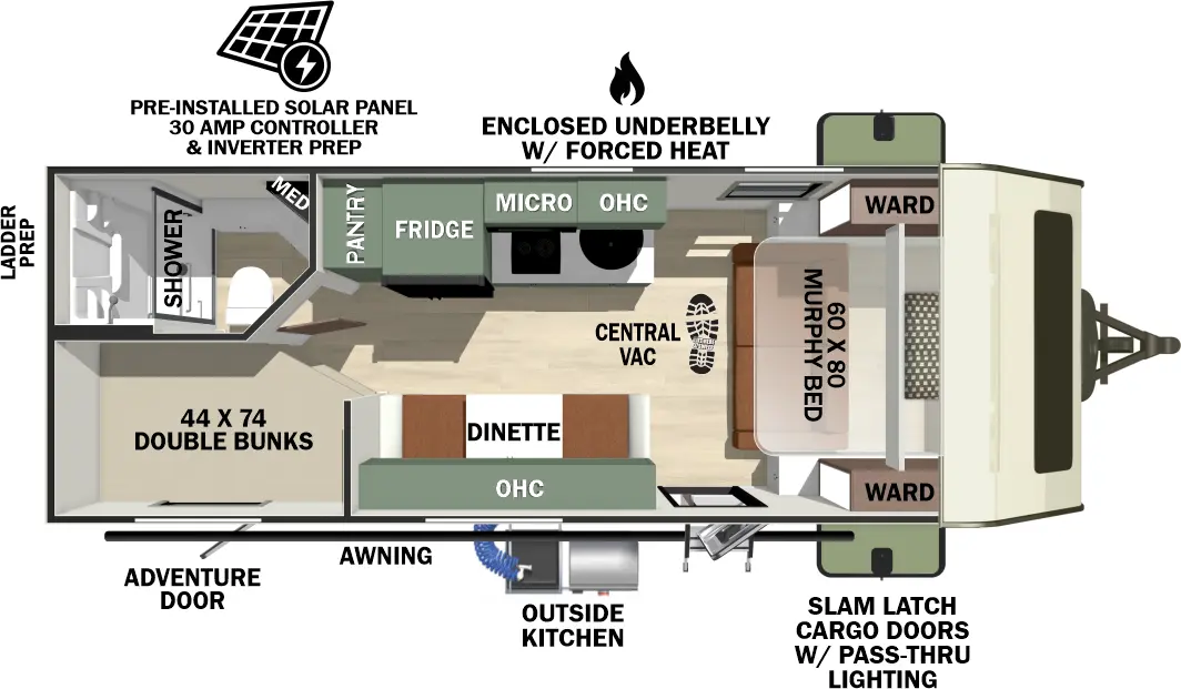 No Boundaries NB19.3 Floorplan